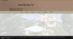 Desktop Screenshot of hotelmontoc.com